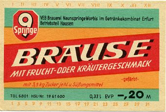 DDR Etikett